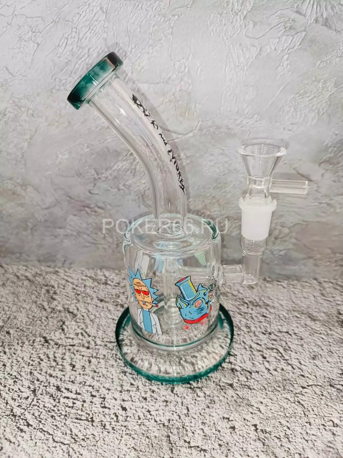 Бонг Rick&Morty Bubbler 1xDrum Percolator