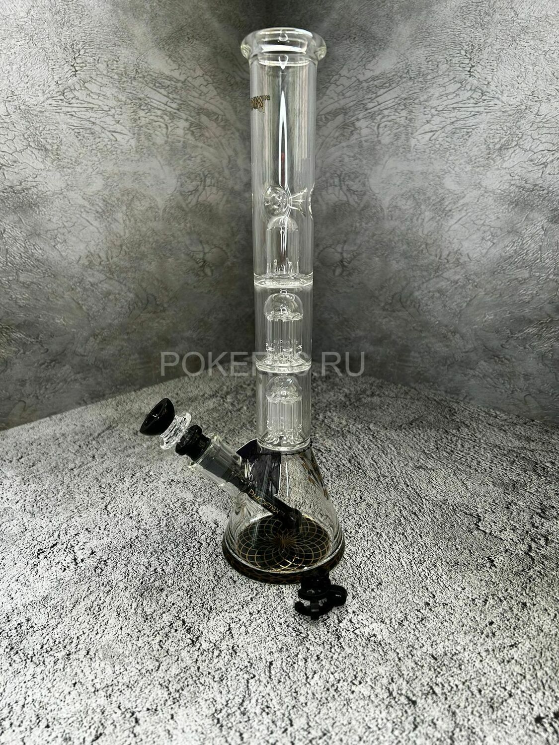 Бонг Phoenix "Windy" double 8 arms perc